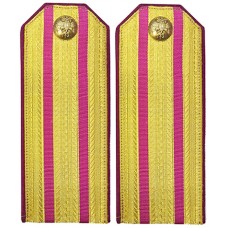 Погоны Штаб-офицеров Стрелковых полков Русской Императорской армии. 1911 г.